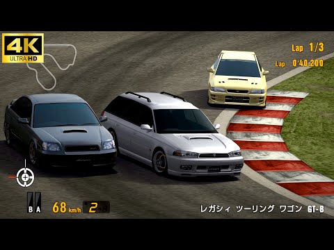 PS2【グランツーリスモ3】を4Kで蘇らせてみた!!  国産スポーツカーがニュービートルに引き離される 4WD Challenge Granturismo3 4K60FPS Game Play#10