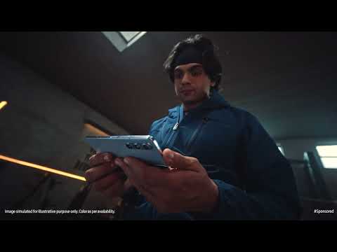 Multitask like a pro with Neeraj Chopra | Galaxy Z Fold5 | Samsung