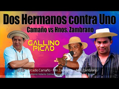 Arcadio Camaño vs Min Zambrano y Albis Zambrano N° 717  ( DOS HERMANOS CONTRA UNO)