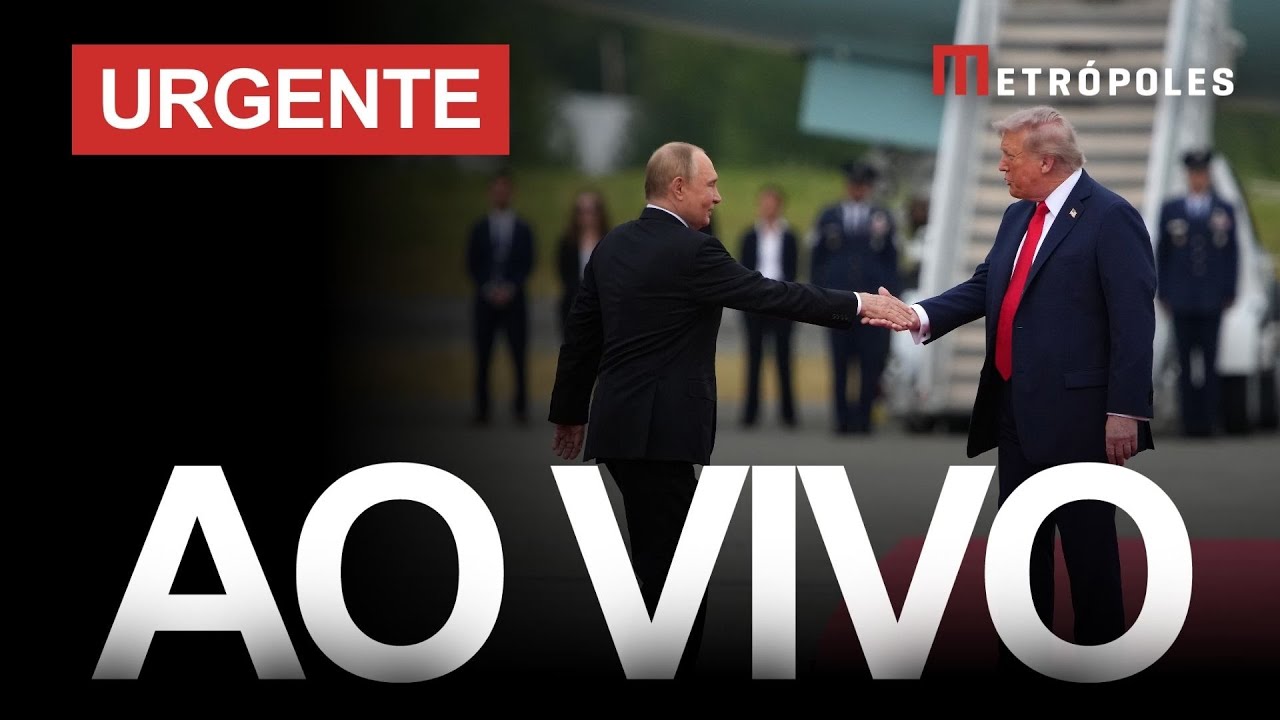 AO VIVO E EM PORTUGUÊS Trump e Putin falam à imprensa após encontro no Alasca