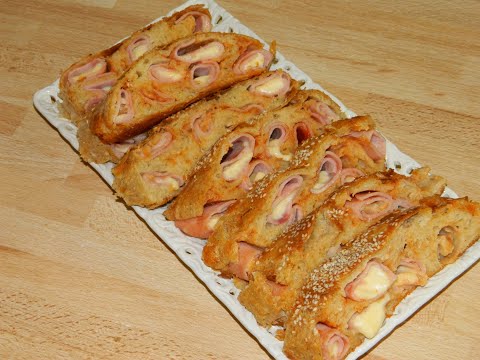 Rolovana Pica Pita - Rolled Pizza Pie