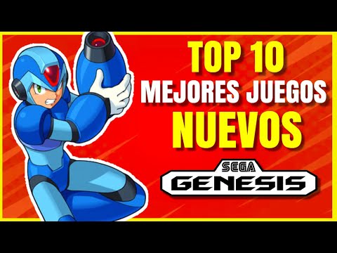 Top 10 los mejore JUEGOS RECIENTES de SEGA Genesis! (2024 - homebrew)