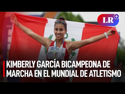 ¡Otro oro más! Kimberly García bicampeona de marcha en el Mundial de Atletismo Oregón 2022 | #LR