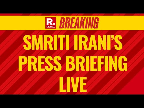 BJP Leader Smriti Irani’s Press Briefing In Patna LIVE | Bihar Poll 2025 | Rahul Gandhi | Tejashwi