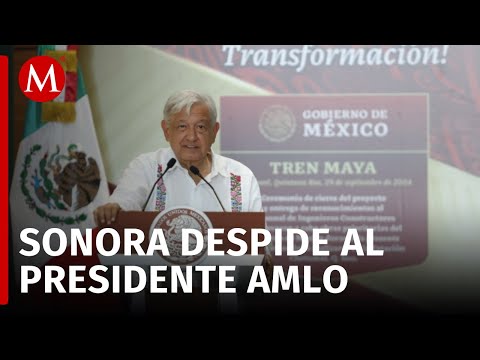 López Obrador concluye su última gira acompañado por Sheinbaum