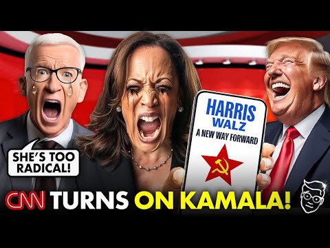 CNN TURNS on Kamala Harris, EXPOSES Support of Gender Transitions for Illegals & DEFUNDING ICE