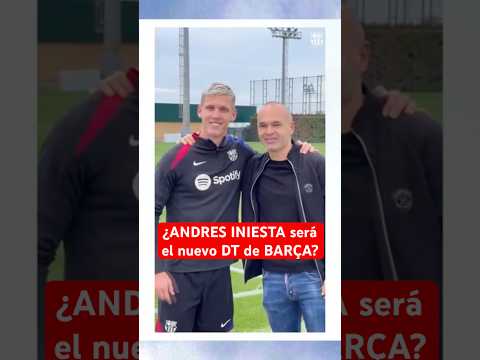 ¿INIESTA será el NUEVO DT de BARÇA? | Retiro de leyenda de #Barcelona #Futbol #España #Messi