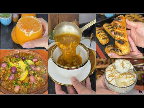 بلا حيرة وكترت التخمام طبيلة لفطور ليوم 18 في رمضان🌙بشهيوات إقتصادية فيها فطور عشاء والسحور👌