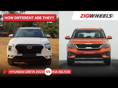 Hyundai Creta 2020 vs Kia Seltos | How Do I Pick One? | Zigwheels.com