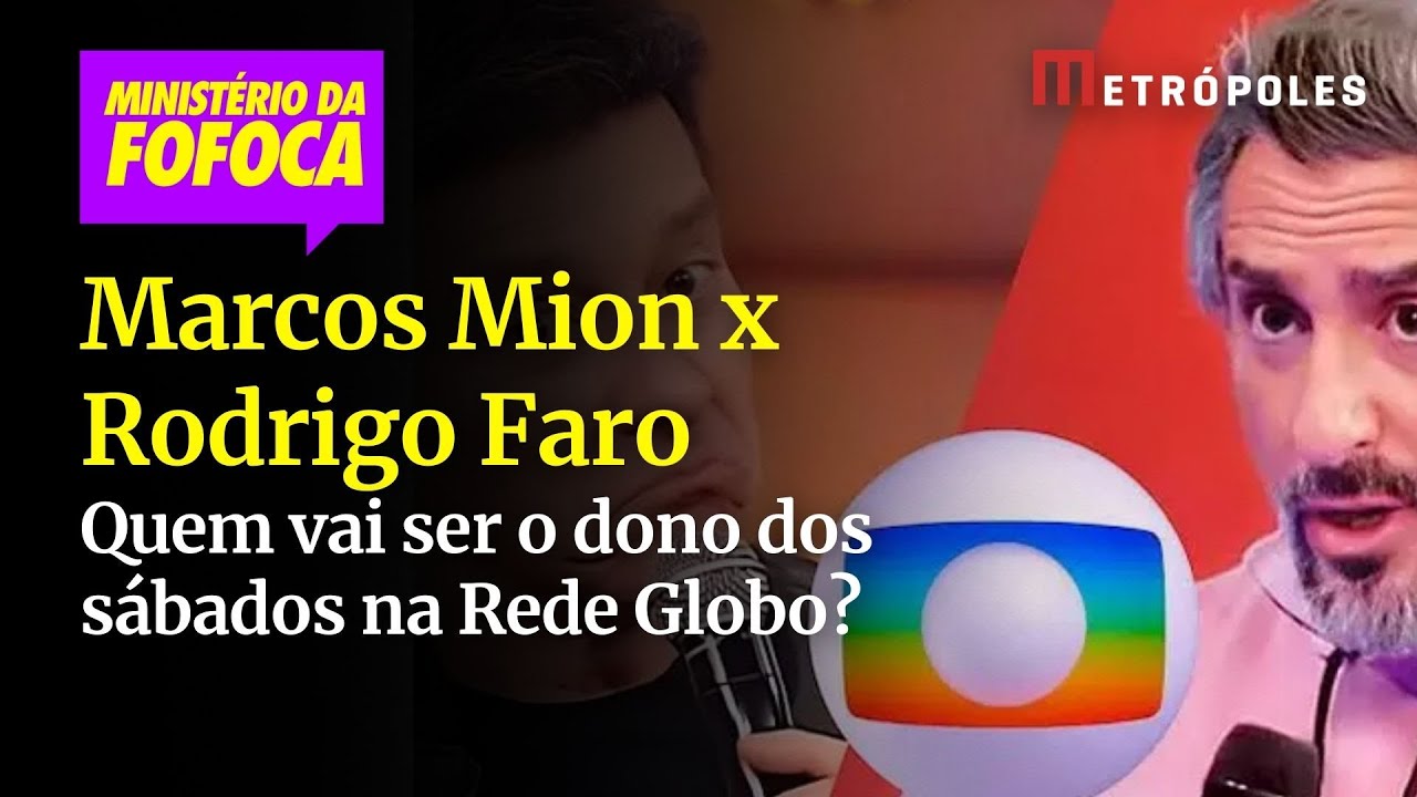 Marcos Mion x Rodrigo Faro: quem vai ser o dono dos sábados na Rede Globo?