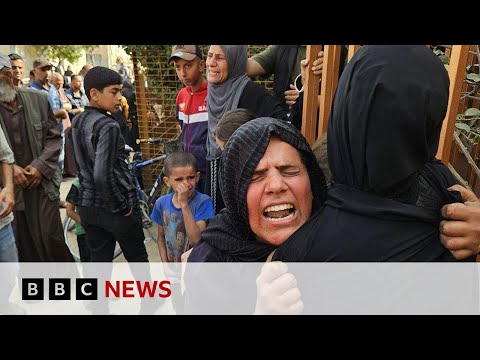 Hamas-run health ministry says 31 dead after Israeli forces attack near Gaza aid centre | BBC News