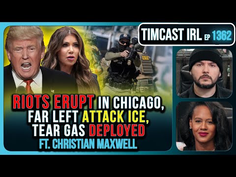 RIOTS Leftist ATTACK ICE, Tear Gas Deployed, Feds Ordered To IGNORE CA Law, CIVIL WAR! | Timcast IRL