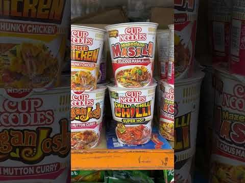 インドでは日清のカップヌードルが大人気