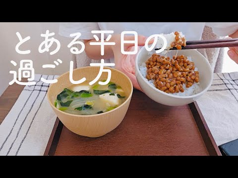 有給を取って用事を済ませる平日自炊vlog【一人暮らし独身アラサーOL】