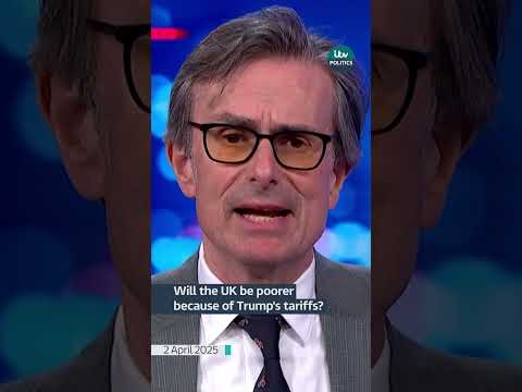 Will Trump's new tariffs make the UK poorer?  #itvnews #donaldtrump #analysis