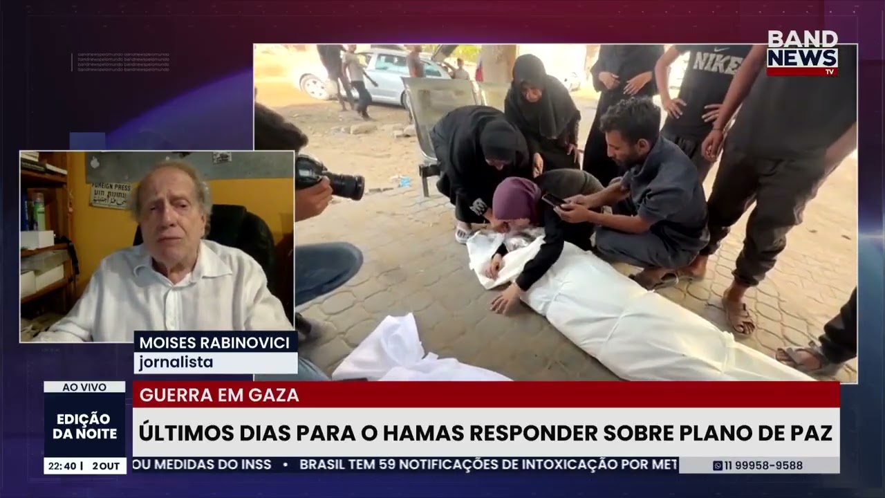 Últimos dias para o Hamas responder sobre plano de paz | BandNews TV