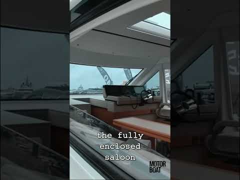 'It really does open up' #luxuryyachtlife #luxuryboating #boatlife #boating #boatlifestyle #luxury