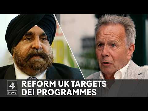 Reform out to dismantle UK diversity programmes