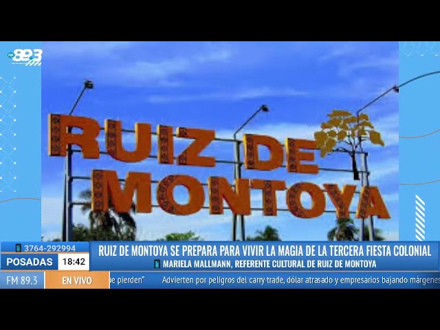 Mariela Mallmann, referente cultural de Ruiz de Montoya