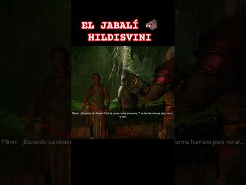 "el jabalí HILDISVINI".#shorts #godofwar #godofwarragnarok