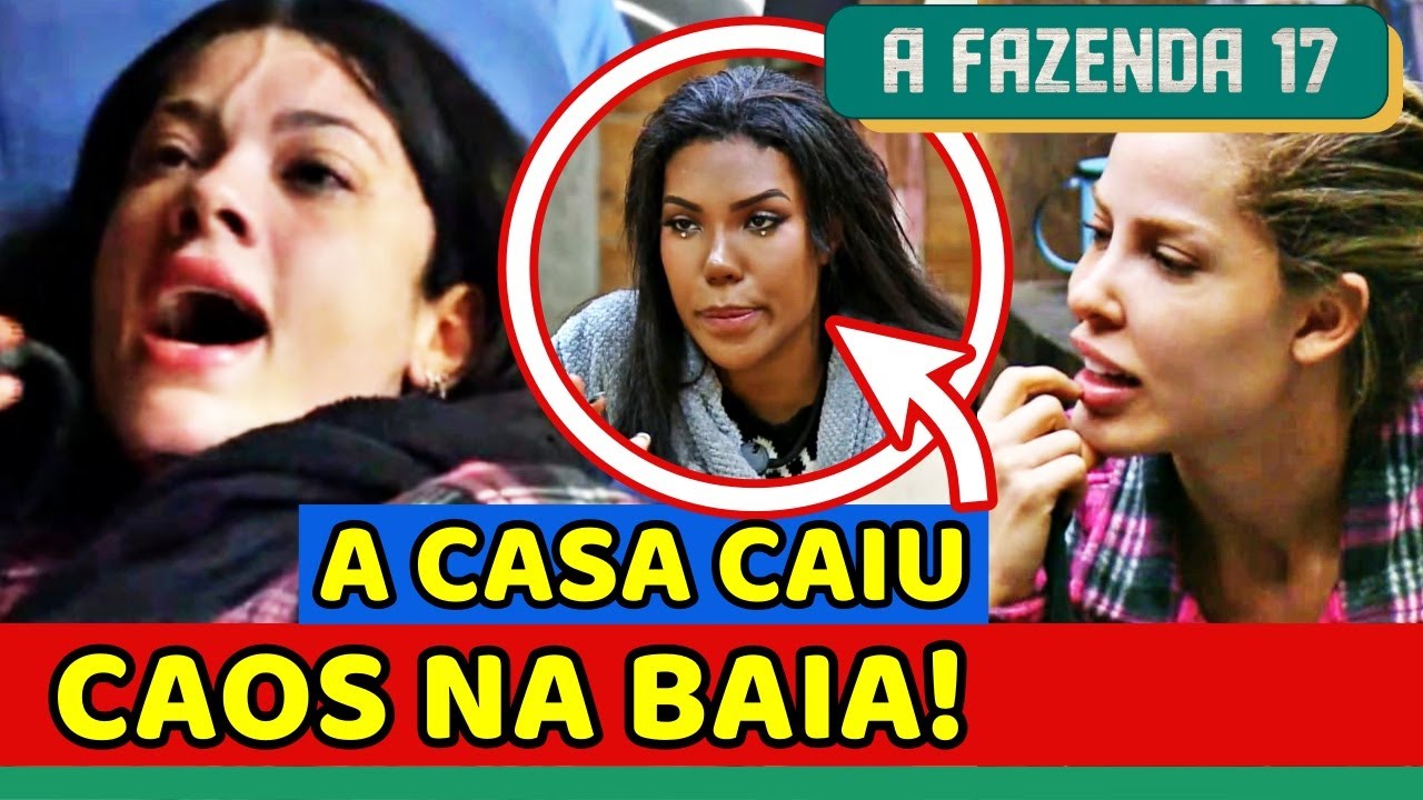 🚨A FAZENDA 17 CAOS NA BAIA Saory HUMILHA Rayane ELA ARREGA e CLIMA FICA TENSO Carol TOMBADA
