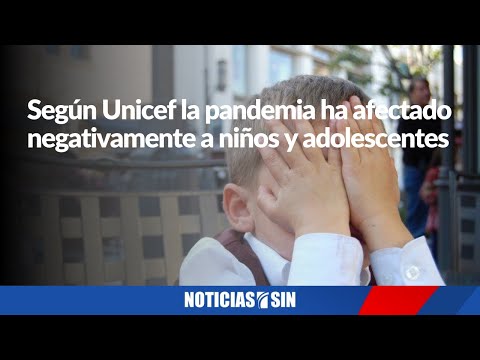 Según Unicef la pandemia ha afectado niños y adolescentes negativamente