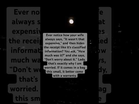 Shopping Life – The Receipt Shock