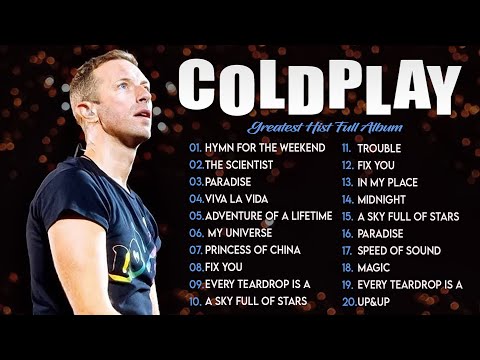 Coldplay Greatest Hits Full Album - Best Songs Of Coldplay 2025 - Coldplay Best Songs Playlist #y5
