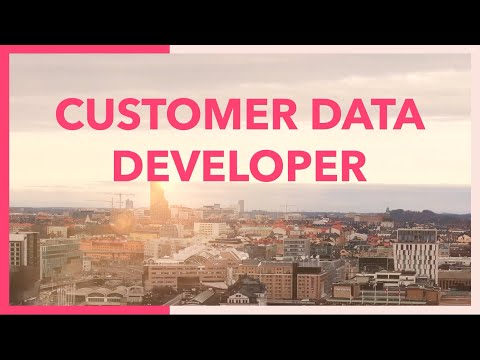 Yrkesguide - Customer Data Developer