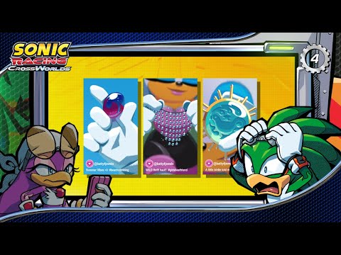 Sonic Racing: CrossWorlds - Crosstalk 4 | Tails, Knuckles, & Rouge