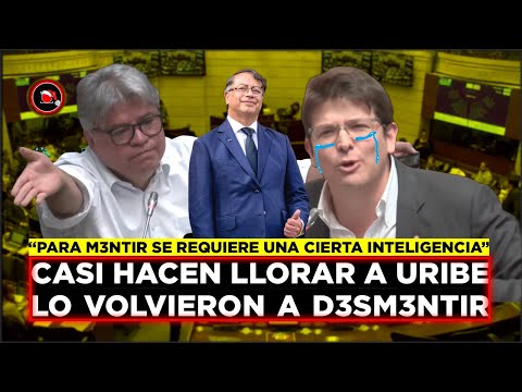 URIBE CHILLANDO POR QUE ARIAS LO VOLVIÓ A D3SM3NTIR. PARA M3NTIR SE REQUIERE CIERTA INTELIGENCIA