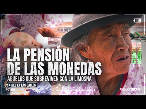 La cruda realidad de los abuelos que viven de la limosna en Bogotá