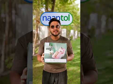 I Tried Naaptol Air Sofa for Picnic #Shorts #Naaptol