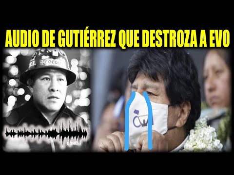 Revelan audio de Orlando Gutiérrez que destroza a Evo