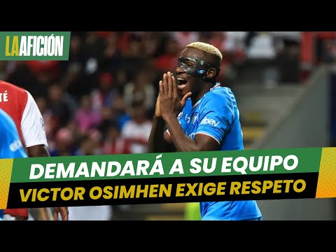 Napoli enfrentaría posible demanda de Victor Osimhen por burlarse de él en redes sociales