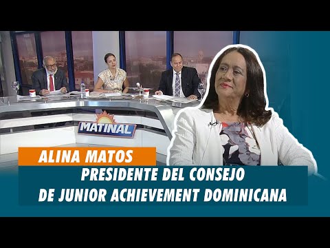 Alina Matos, Presidente del consejo de Junior Achievement Dominicana | Matinal