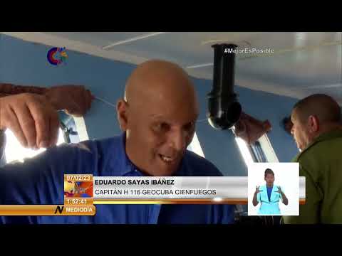 Geocuba Leva, mantenimiento y fondeo de boyas en Cuba
