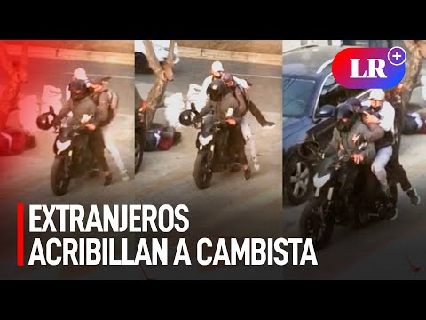 Delincuentes en moto acribillaron a cambista por resistirse a asalto y robo en Arequipa | #LR