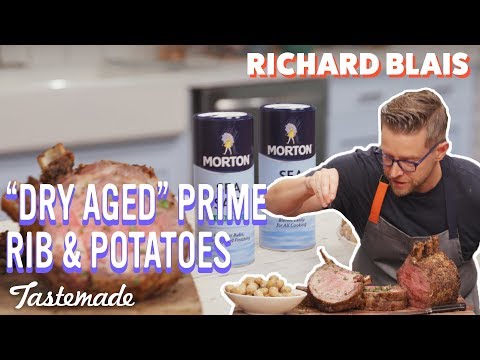 "Dry Aged" Prime Rib & Salt Water Potatoes I Richard Blais