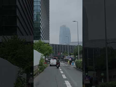 Puteaux futuristic high-rises