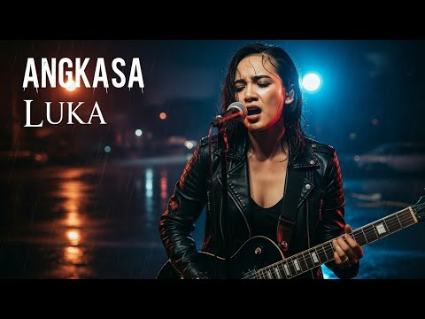 Angkasa – Luka 🎸 Rock Version | AI Cover by Bunga Cover Music