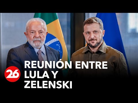 Reunión entre Lula y Zelenski
