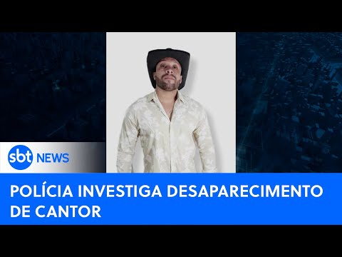Cantor sertanejo desaparece após show no interior de SP | #SBTNewsnaTV (12/01/24)