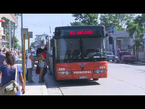 Restablecido el transporte urbano en La Habana