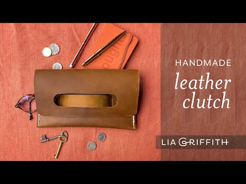 Create Your Own Leather Clutch