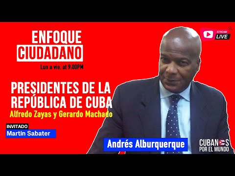 #EnVivo | #EnfoqueCiudadano con Andrés Alburquerque: Alfredo Zayas y Gerardo Machado