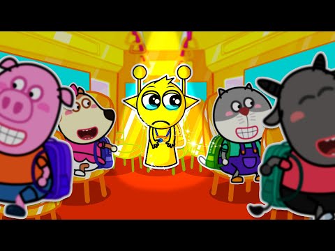 Sprunki Simon First Day in Rich School? | Back To School Stories For Kids | Cartoon for Kids