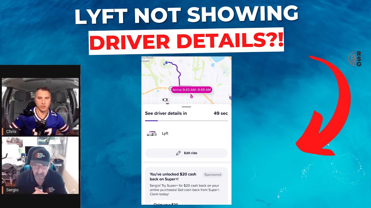 Lyft NOT Showing Driver Details To Riders...