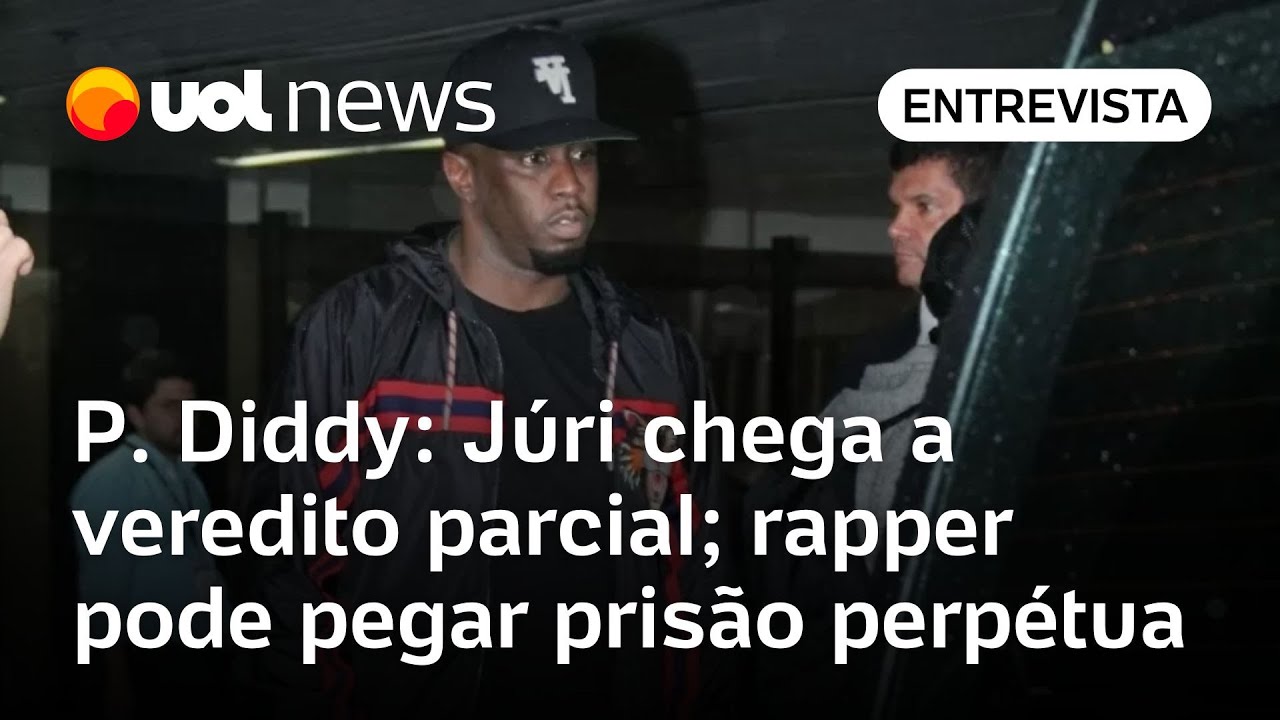 P. Diddy: júri chega a veredito para 4 das 5 acusações contra o rapper; cantor pode pegar perpétua