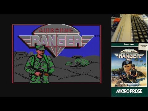 Airborne Ranger - Parte 1 - Serie de Juegos Épicos en Commodore 64 real